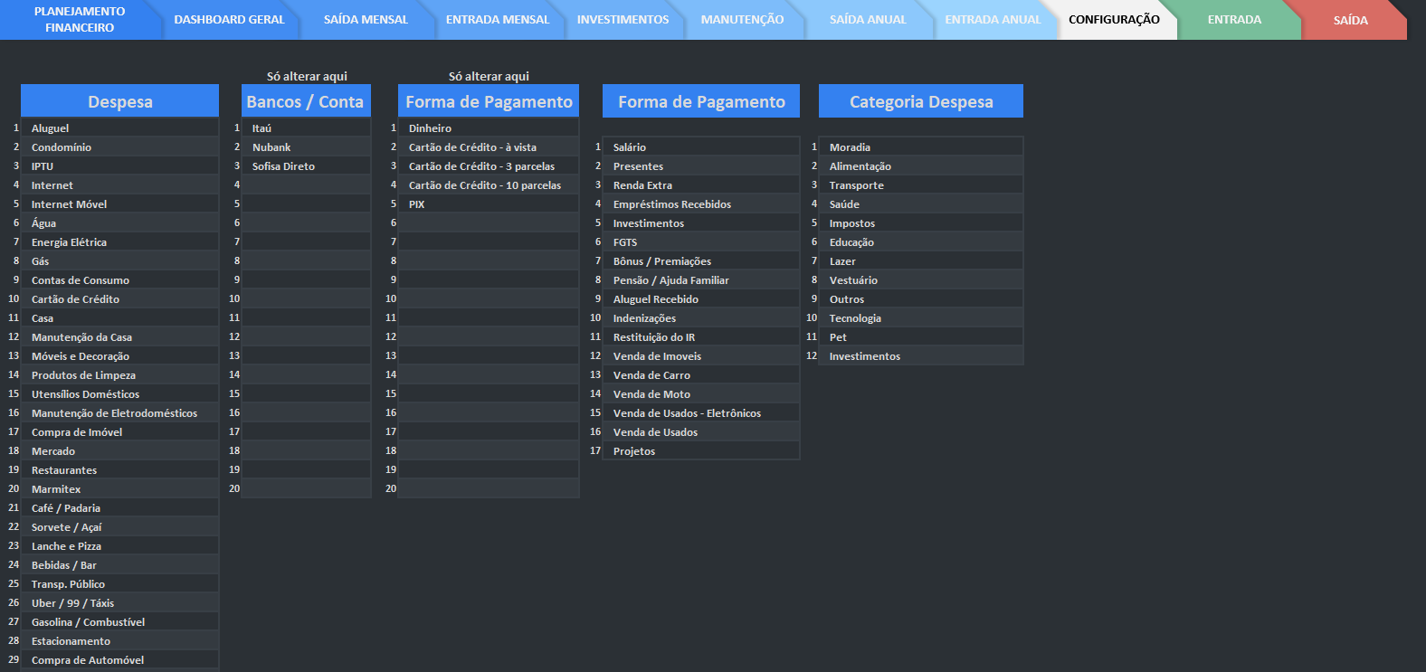 Controle Financeiro — tela 9